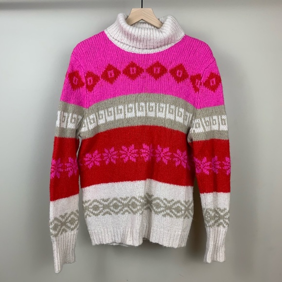Old Navy Sweaters - Old Navy - Holiday Sweater - Turtleneck - XL